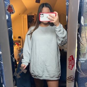 Corded sweatshirt